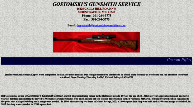 gostomskisgunsmithing.com