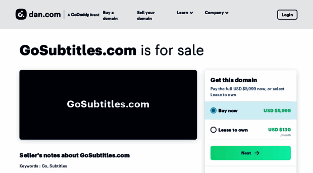 gosubtitles.com