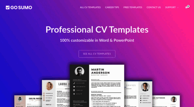 gosumo-cvtemplate.com