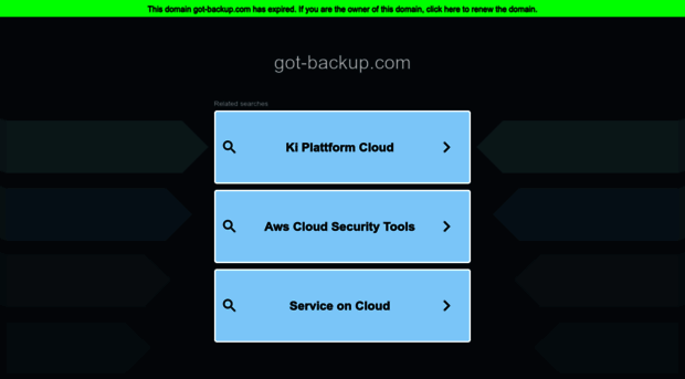 got-backup.com