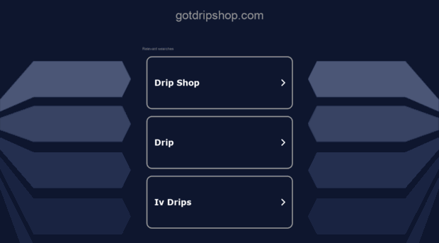 gotdripshop.com