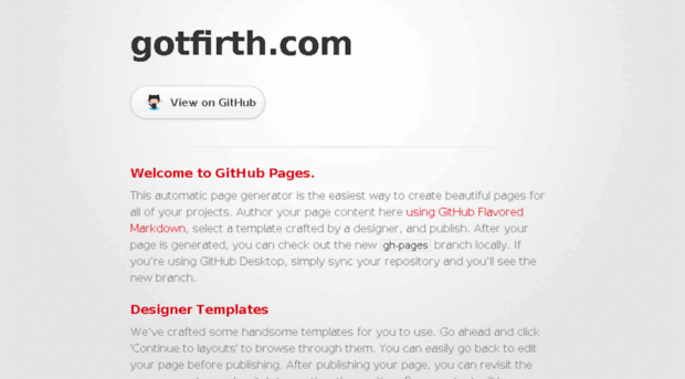 gotfirth.com