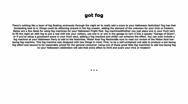 gotfog.com