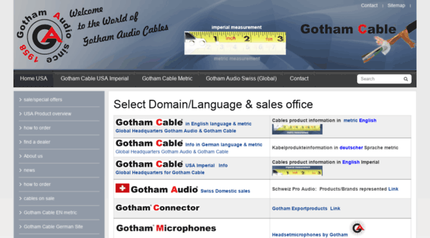 gothamcables.com