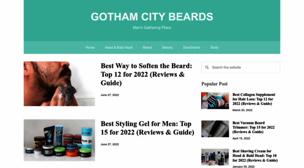 gothamcitybeards.com