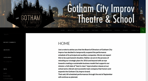 gothamcityimprov.com