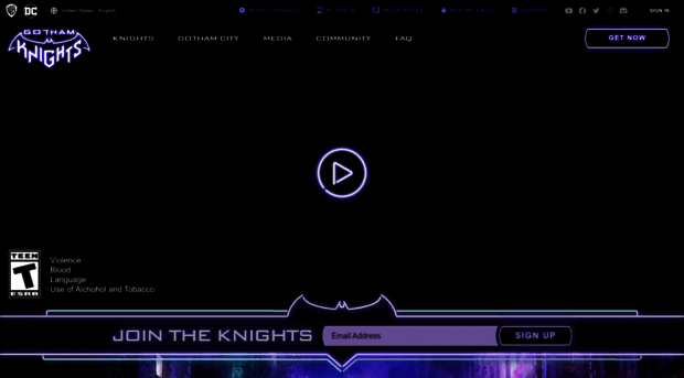 gothamknightsgame.com