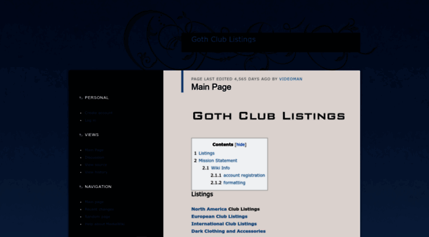 gothclubs.org