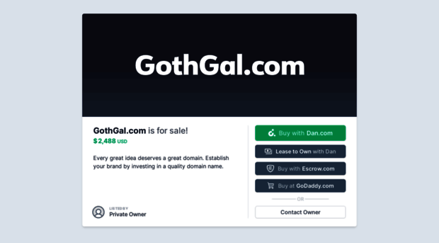 gothgal.com