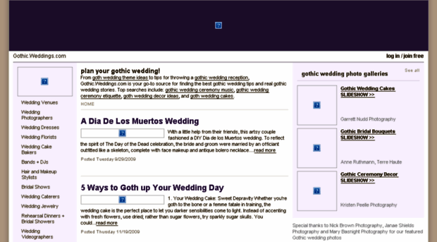 gothic.weddings.com
