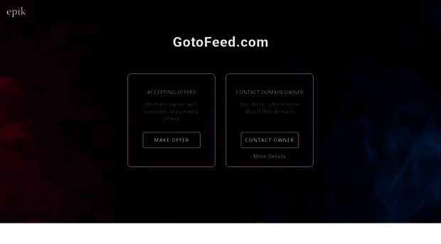 gotofeed.com