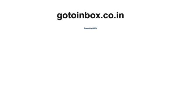 gotoinbox.co.in