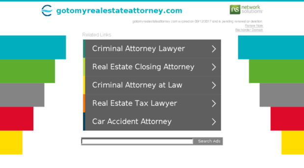 gotomyrealestateattorney.com