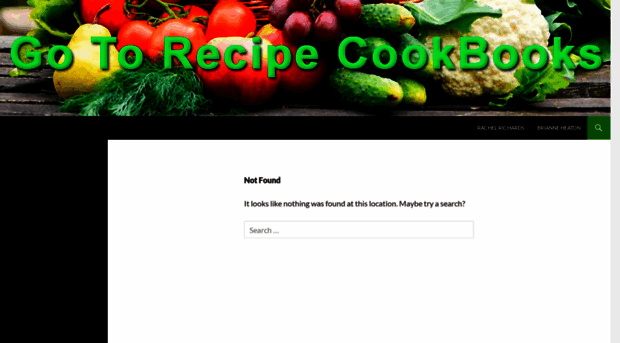 gotorecipecookbooks.com