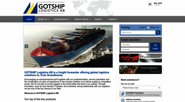 gotshiplogistics.se