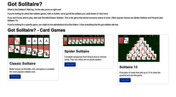 gotsolitaire.com