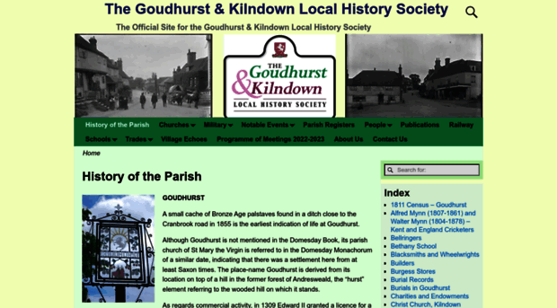 goudhurstlocalhistorysociety.org