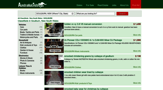 goulburn.australialisted.com