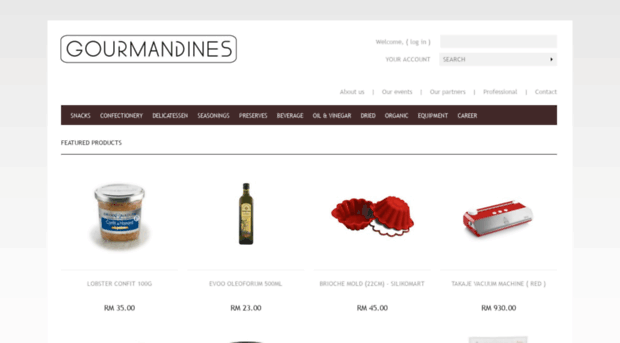 gourmandines.com