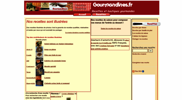 gourmandines.fr