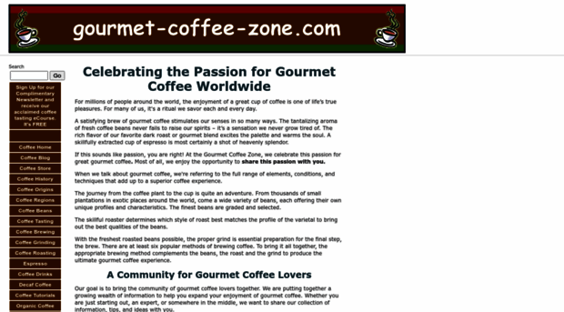 gourmet-coffee-zone.com