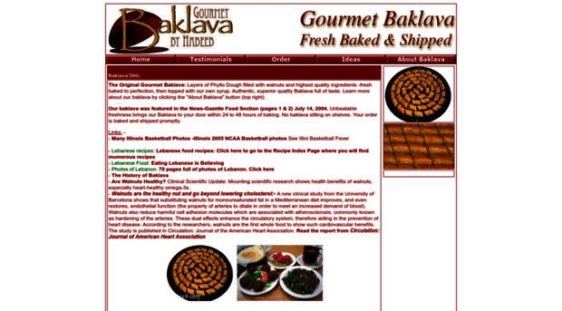 gourmetbaklava.com