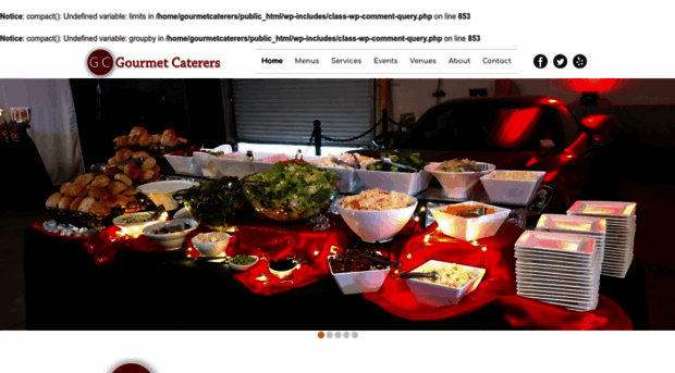 gourmetcaterers.net