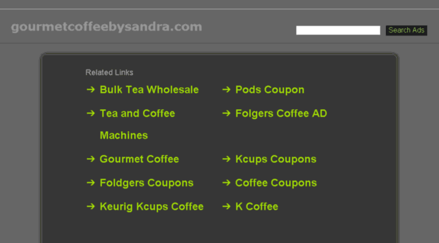gourmetcoffeebysandra.com