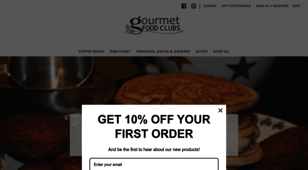 gourmetfoodclubs.com