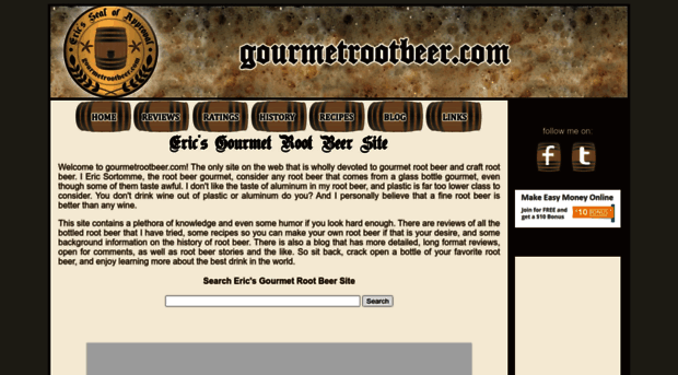 gourmetrootbeer.com