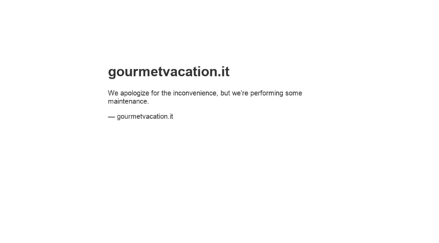 gourmetvacation.it
