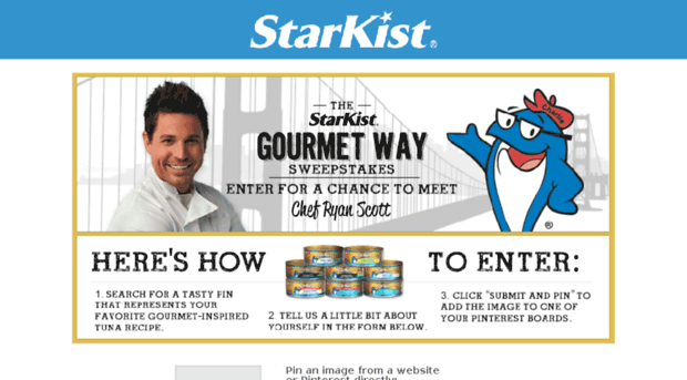 gourmetwaysweepstakes.starkist.com