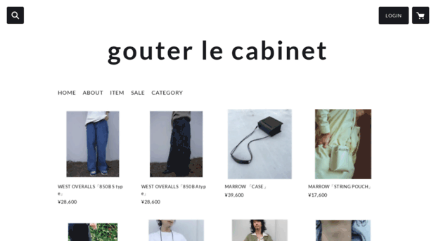 gouter-le-cabinet.stores.jp