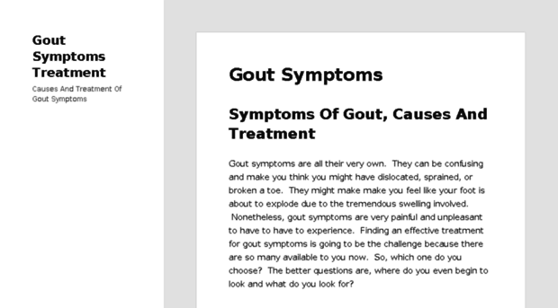 goutsymptoms.net