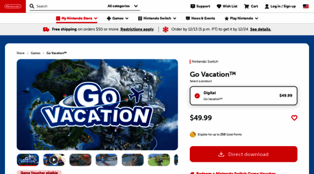 govacation.nintendo.com