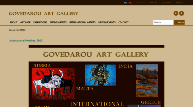 govedaroufineartgallery.com