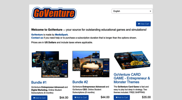 goventuregames.com