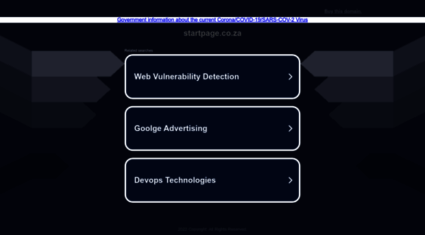 government.startpage.co.za