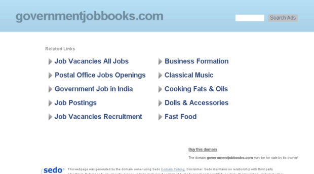 governmentjobbooks.com