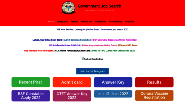 governmentjobsearch.in