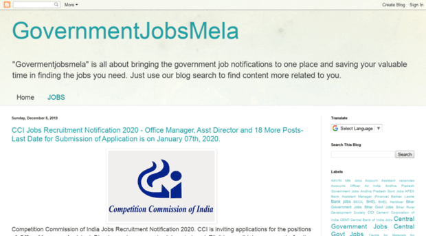 governmentjobsmela.com