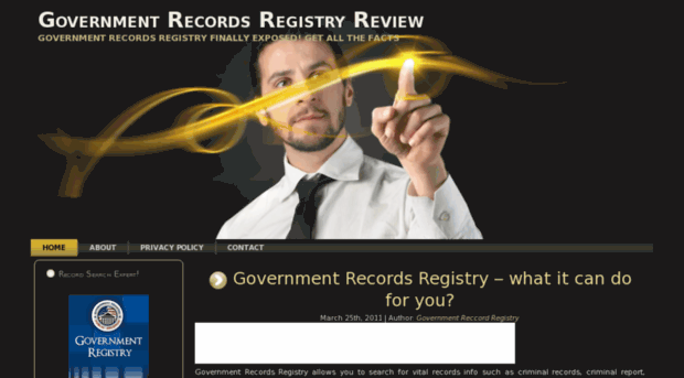 governmentrecordsregistryreview.com