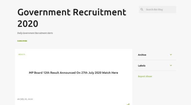 governmentrecruitments.blogspot.in