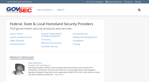 governmentsecuritydirectory.com