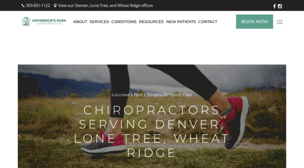 governorsparkchiropractic.com