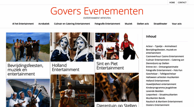goversartiesten.nl