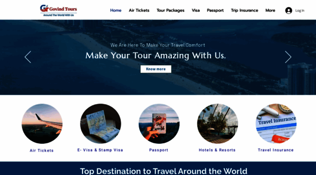 govindtours.com