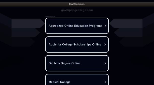 govtbpdpgcollege.com