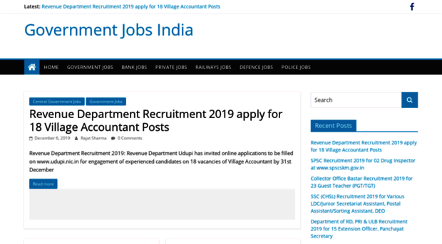 govtjobsforindia.com