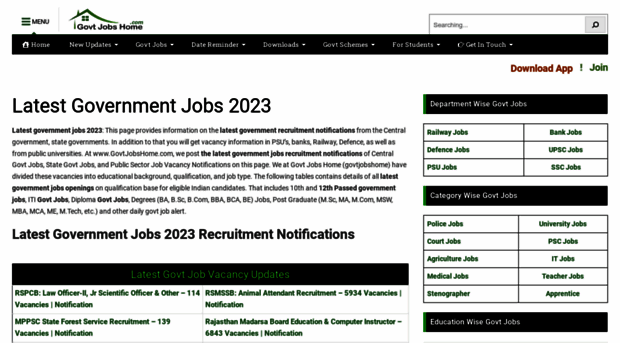 govtjobshome.com